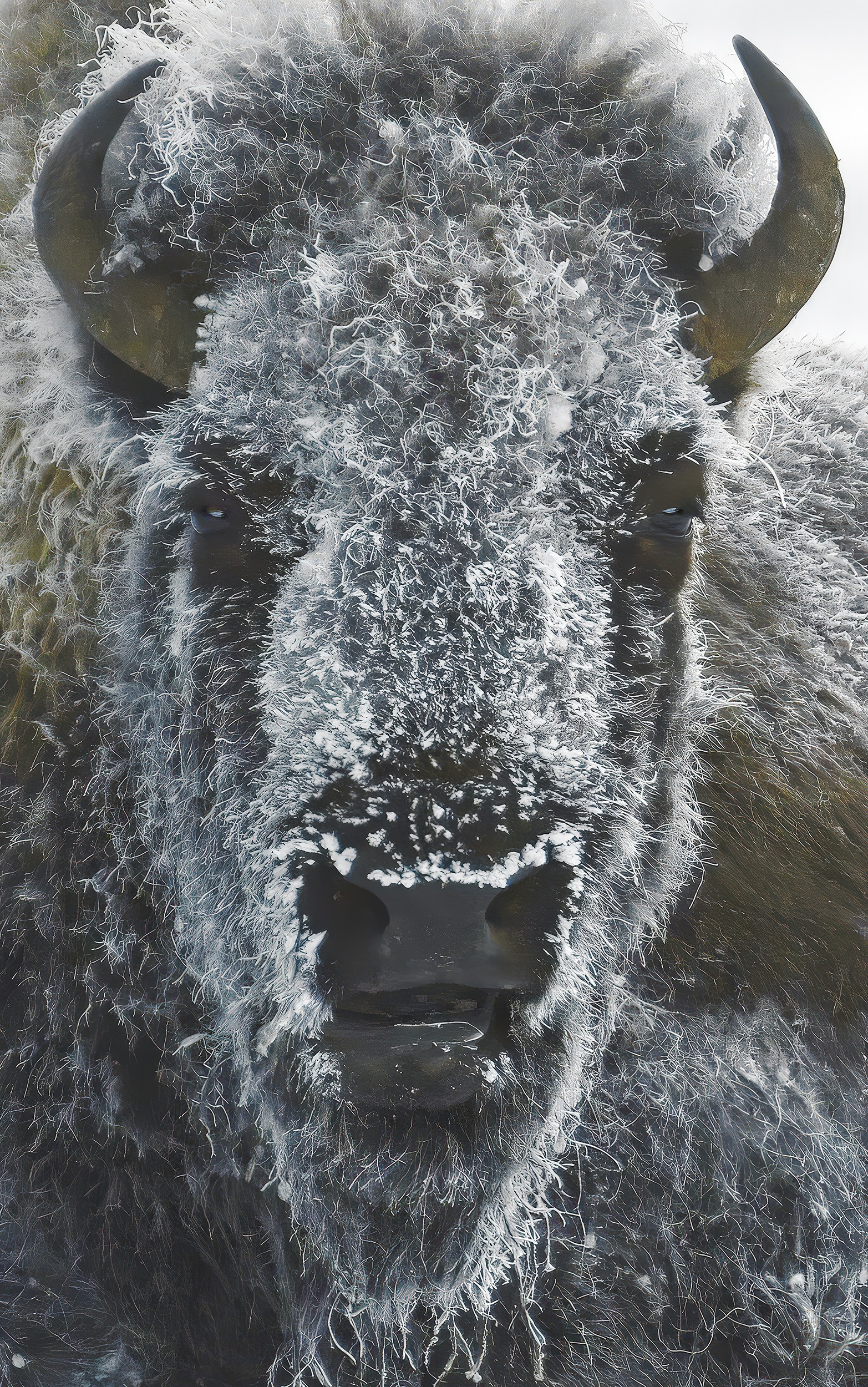 Bison Face (Yellowstone)